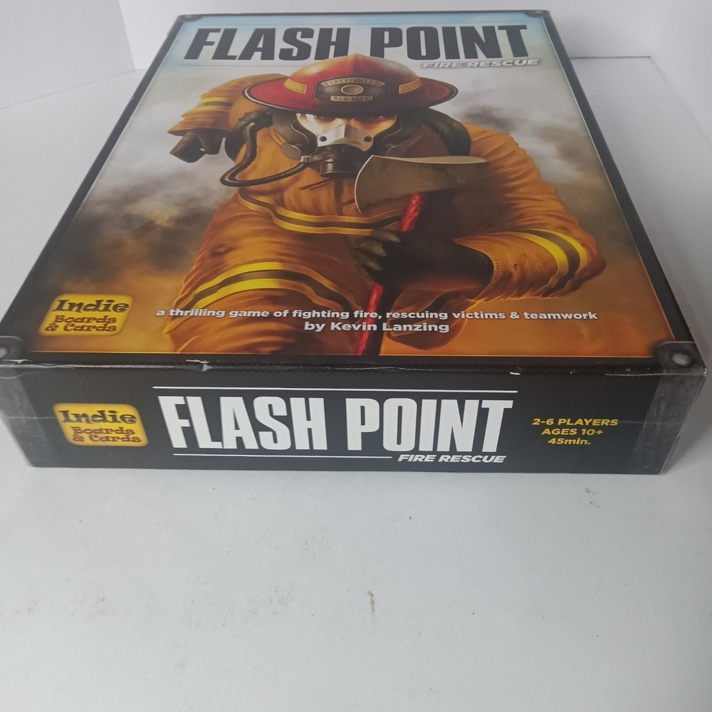 Flash Point Fire Rescue Board Game Indie Boards & Cards Complete Firefighter - Picture 2 of 16